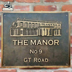 Architectural Brass Plaques For Buildings And Homes