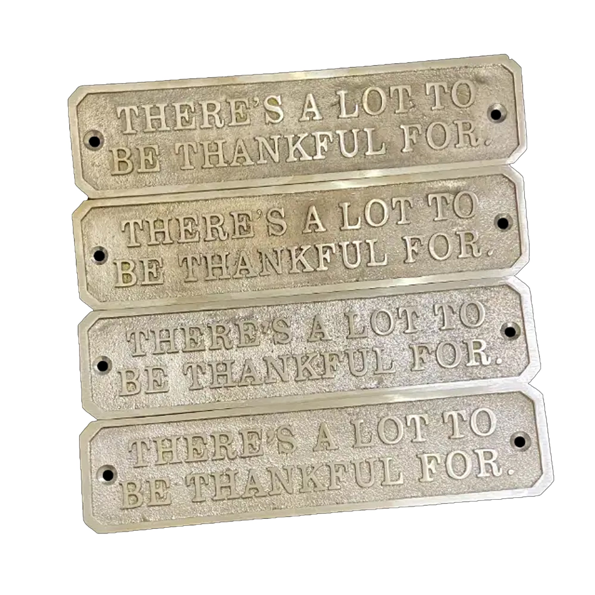 Custom Brass Plate – Personalized Engraved Name Plaque