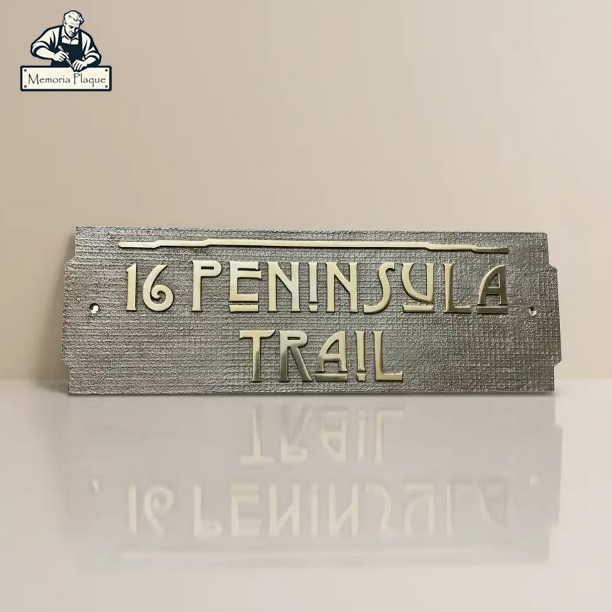 Custom Plaque – Personalized Brass or Bronze Engraved Plate