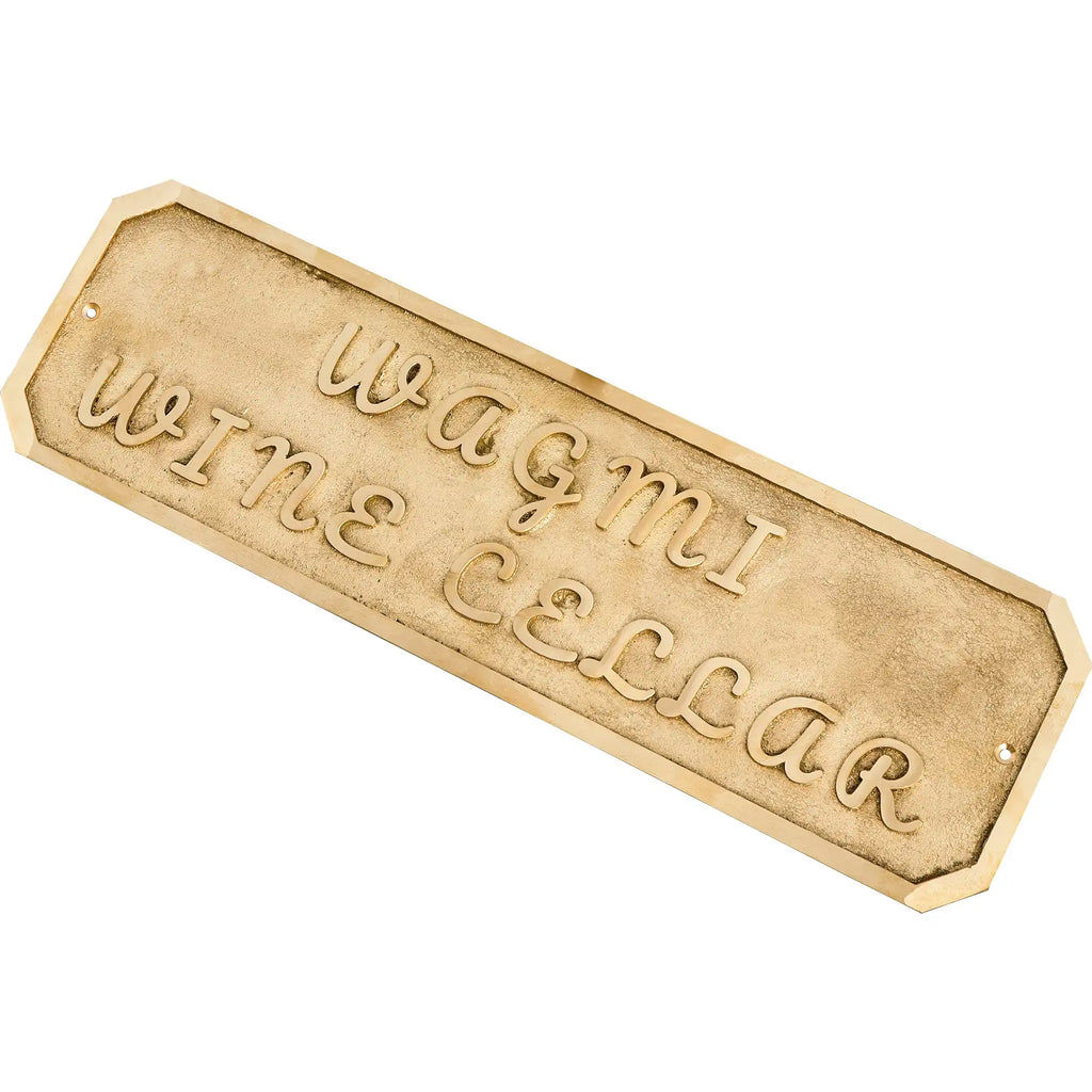 Brass Name Plates for Doors | Custom Engraved Brass Door Sign