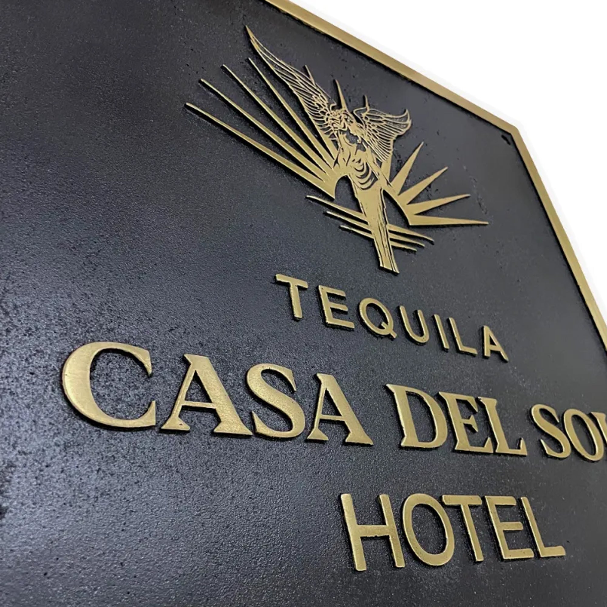 Custom Brass Plaque – Personalized Engraved Solid Brass Sign