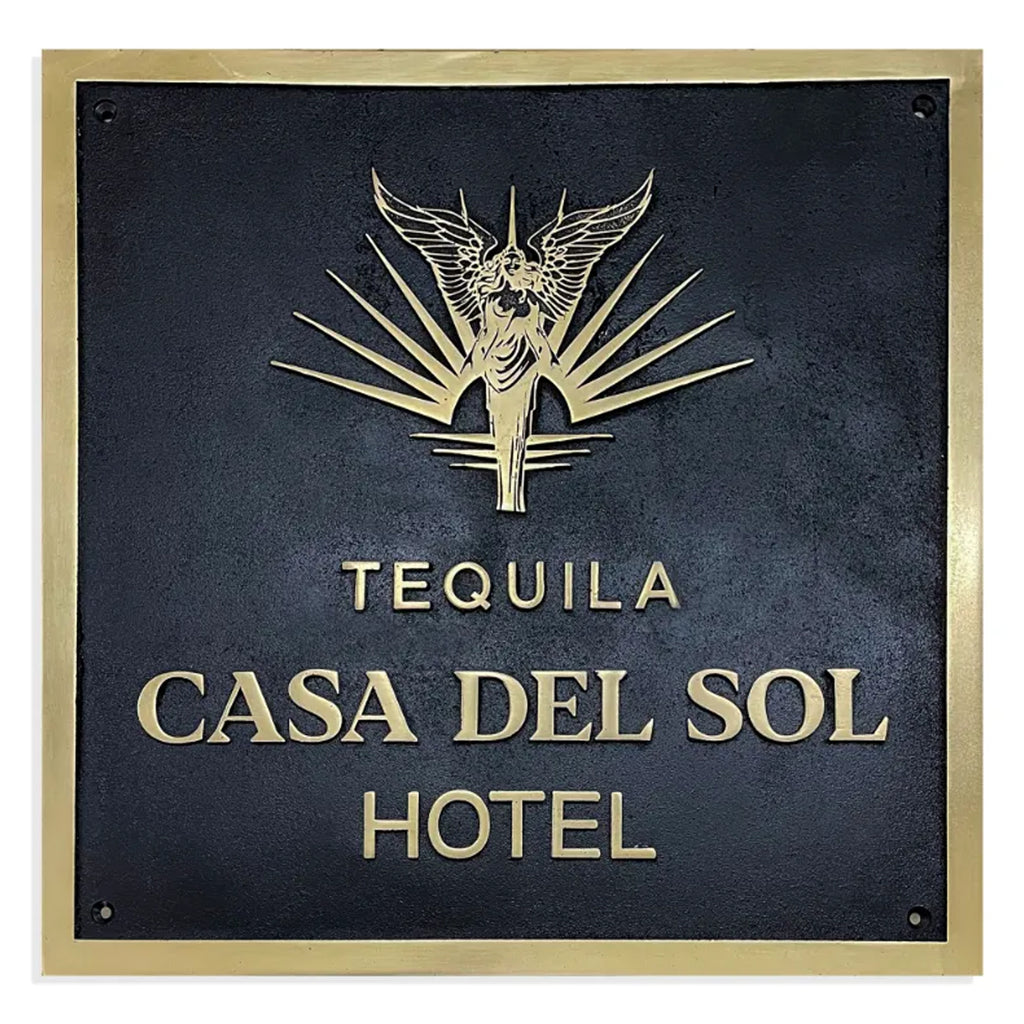 Custom Brass Plaque – Personalized Engraved Solid Brass Sign