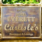 Custom Home Address Plaques Bronze