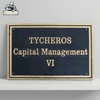 Brass Name Plates For Plaques | Custom Engraved Brass Signs