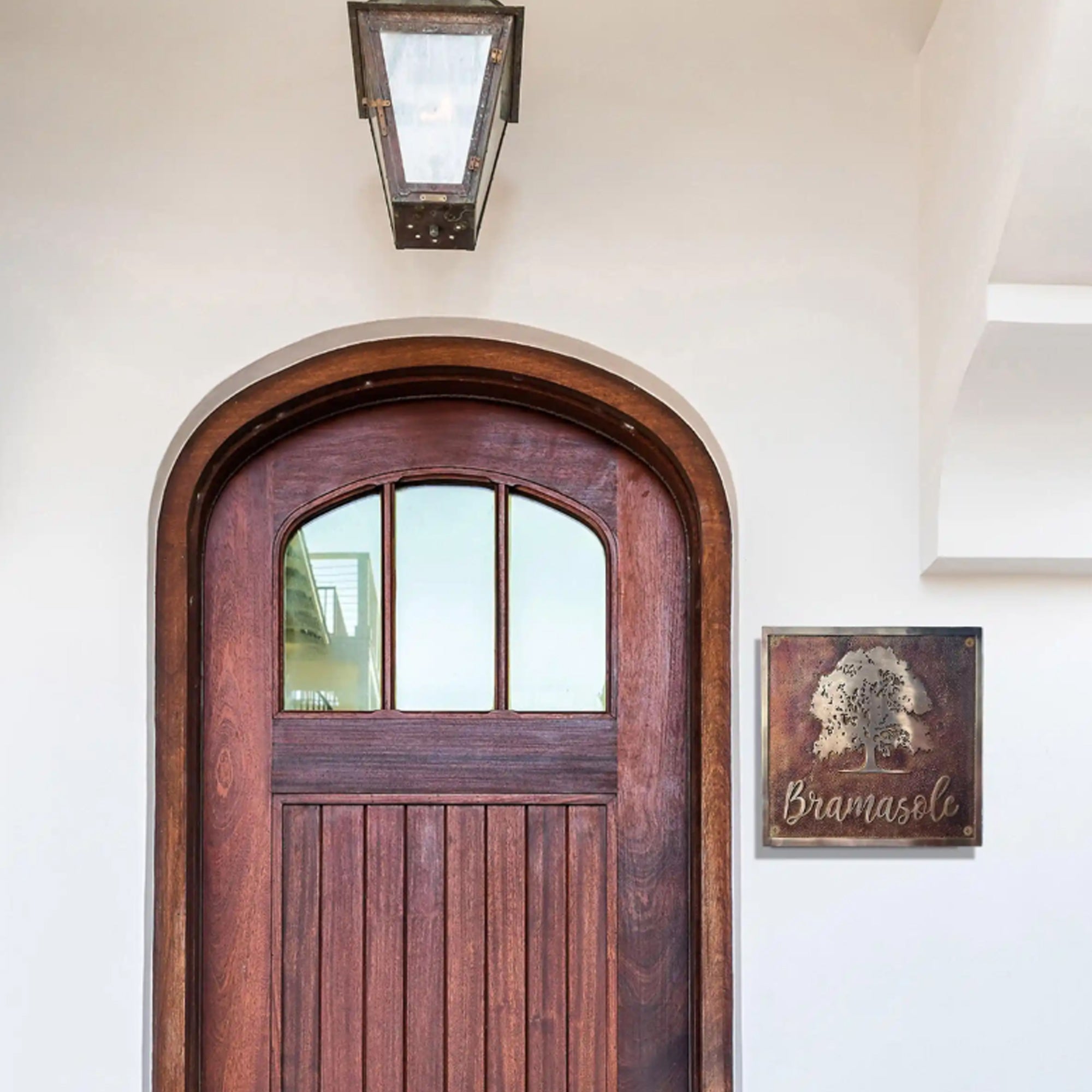 Custom Home Address Plaques Bronze