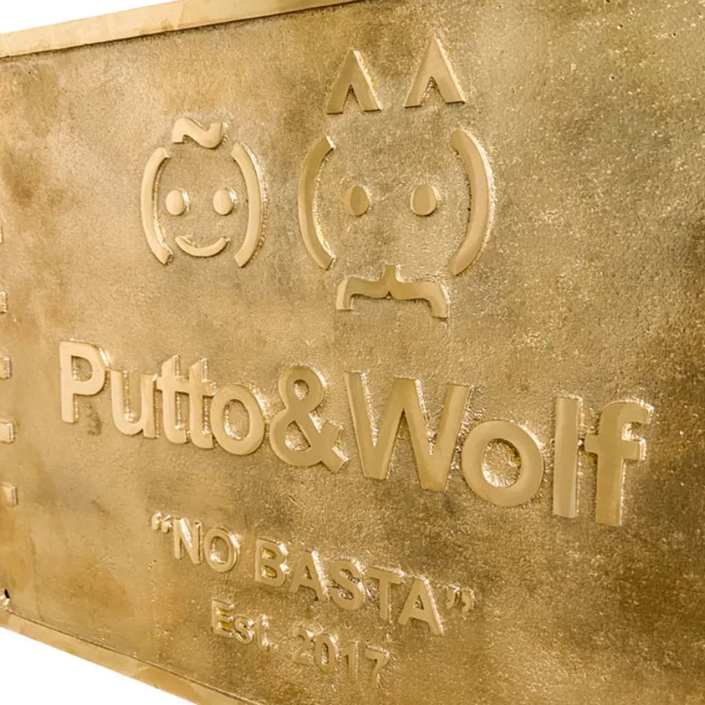 Engraved Brass Plaque – Personalized Name & Address Plate