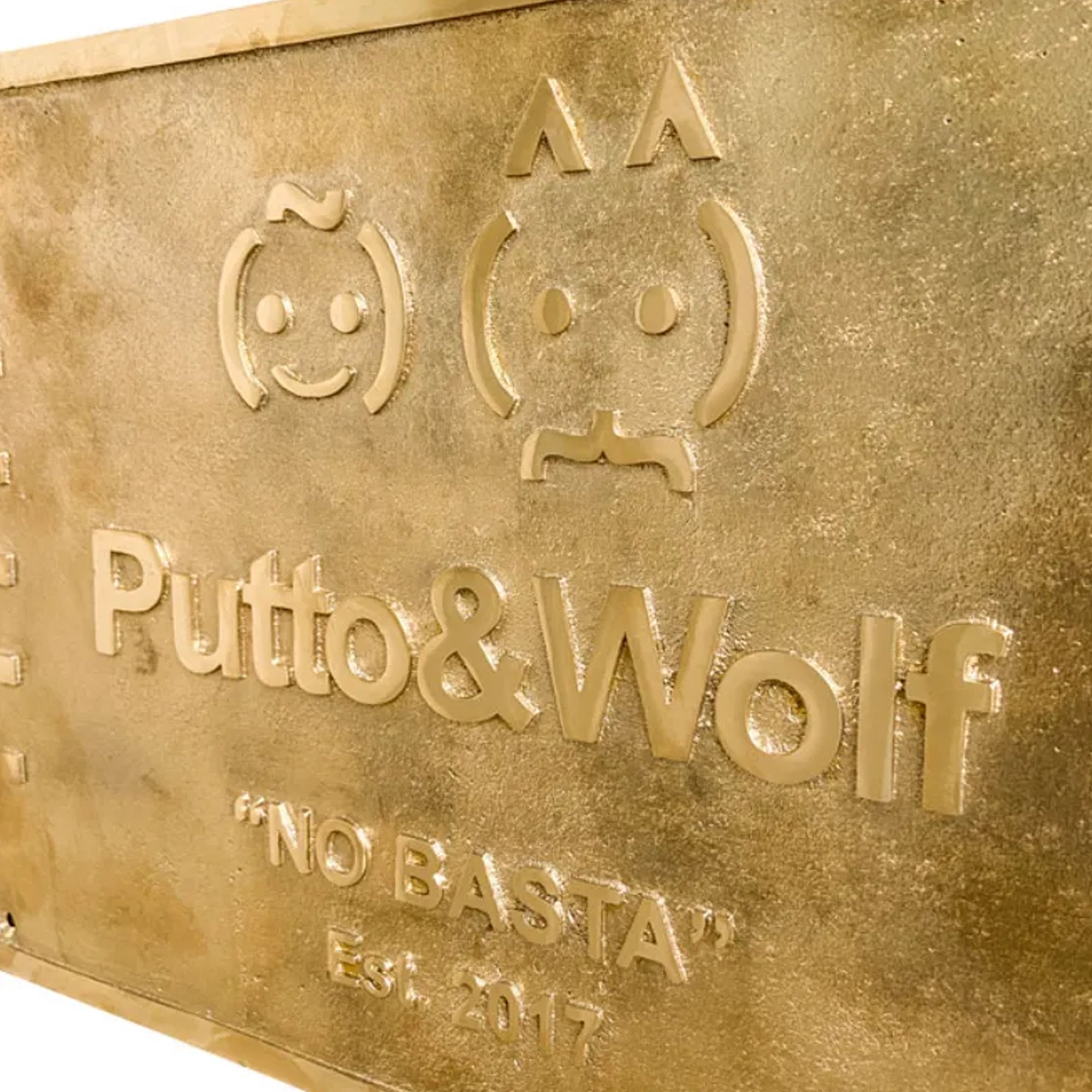 Engraved Brass Plaque – Personalized Name & Address Plate