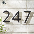 House Number Sign – Custom Brass Address & Door Plaque