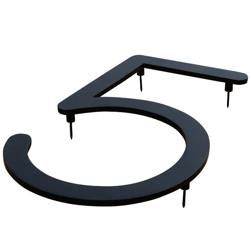 House Number Sign – Custom Brass Address & Door Plaque