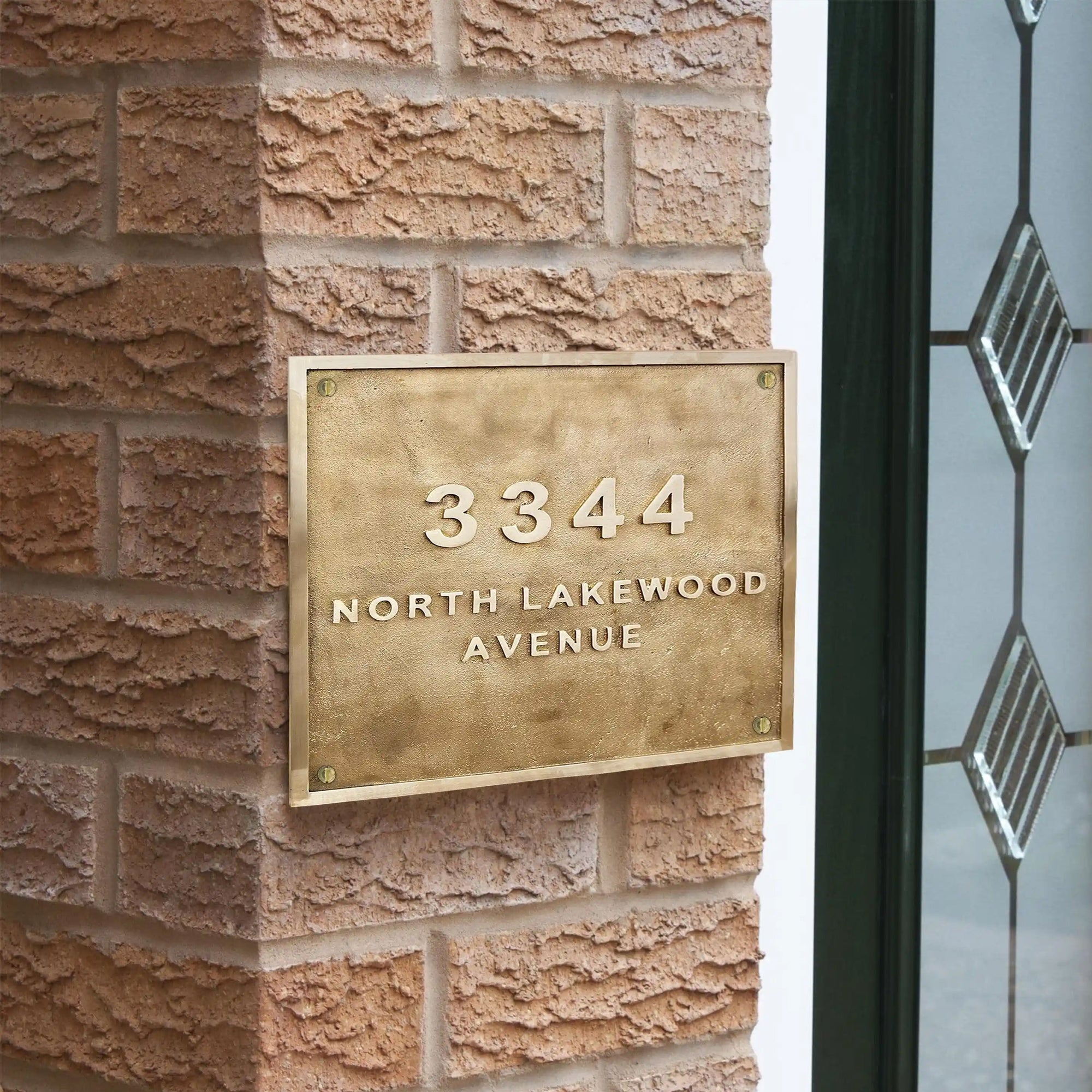 Fully Customizable Bronze Plaques