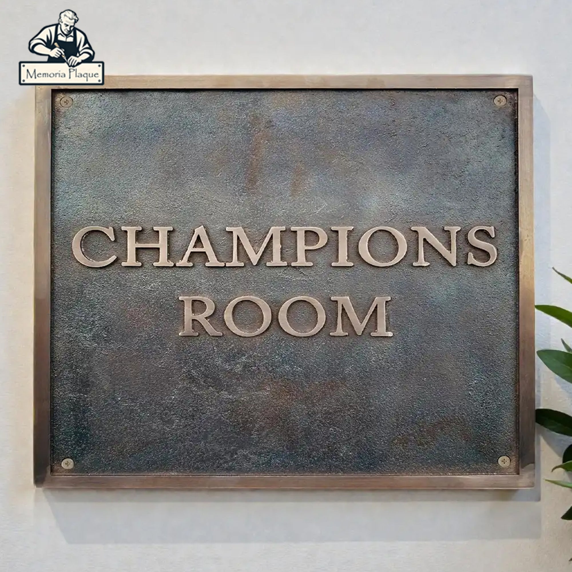 Bronze Address Plaque | Outdoor & Indoor Bronze Plaque