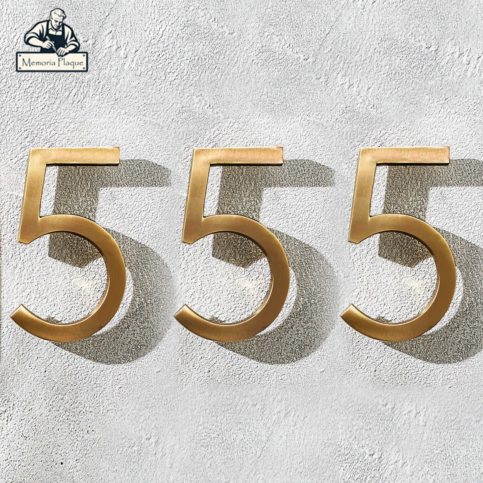 Decorative Number Address Plaques Unique Home Accents
