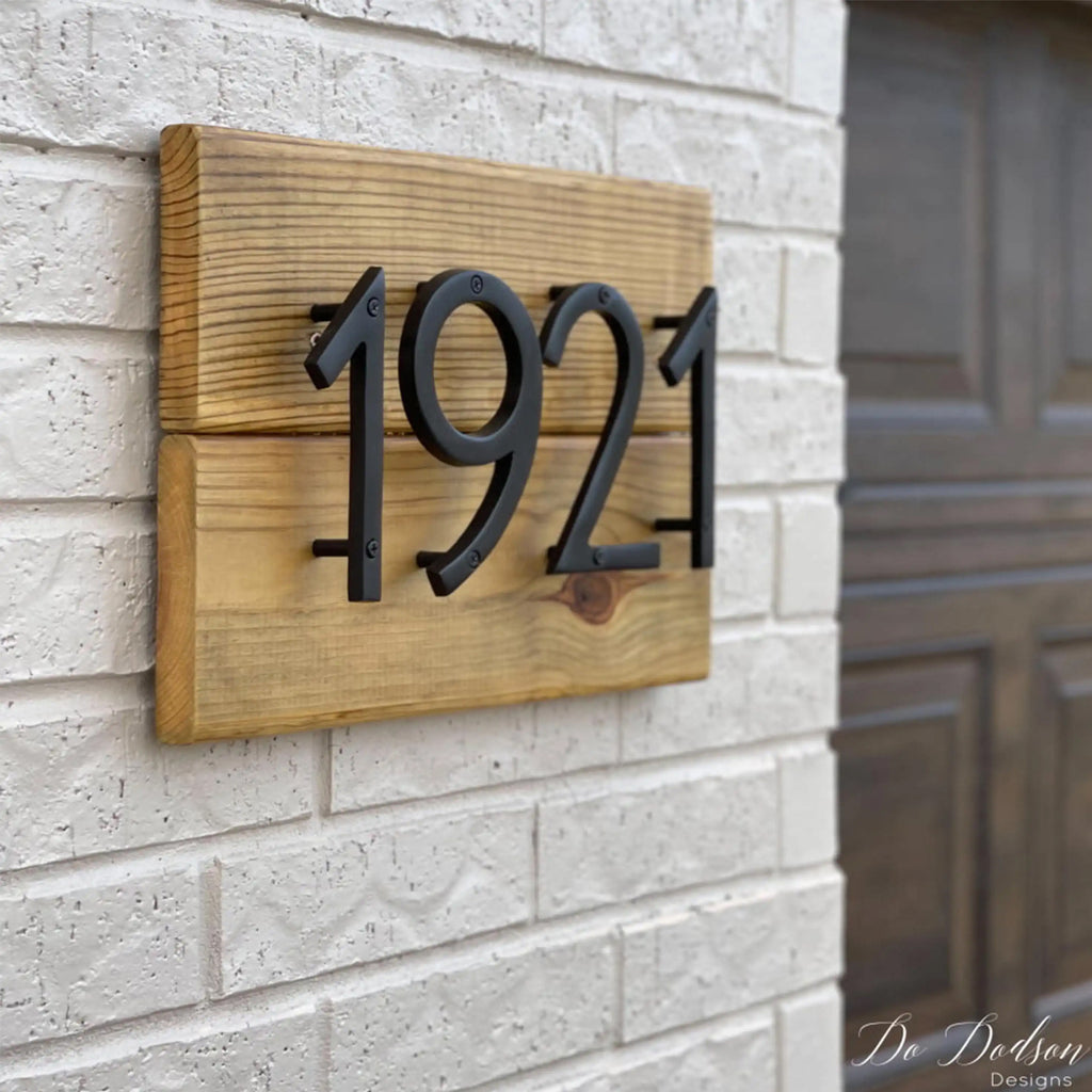 Decorative Number Address Plaques Unique Home Accents