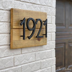 Decorative Number Address Plaques Unique Home Accents