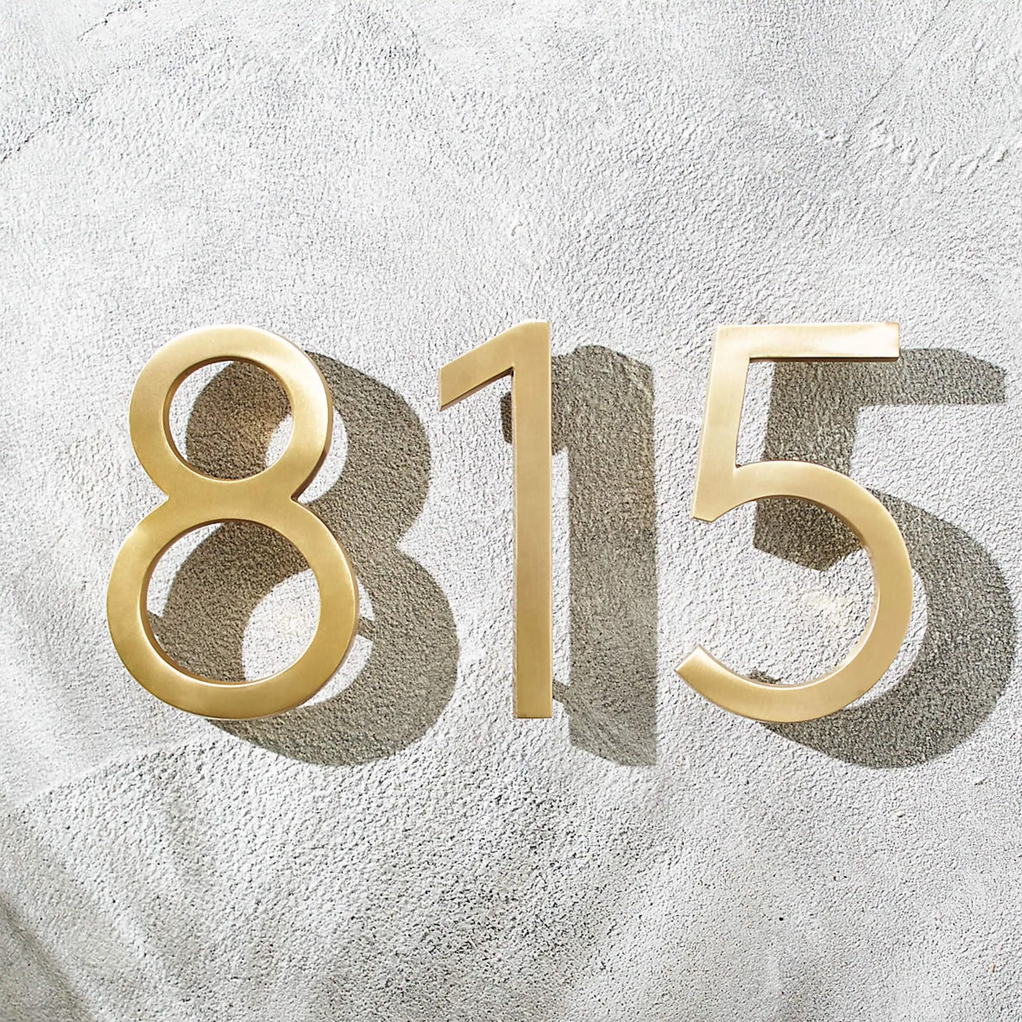 Decorative Number Address Plaques Unique Home Accents