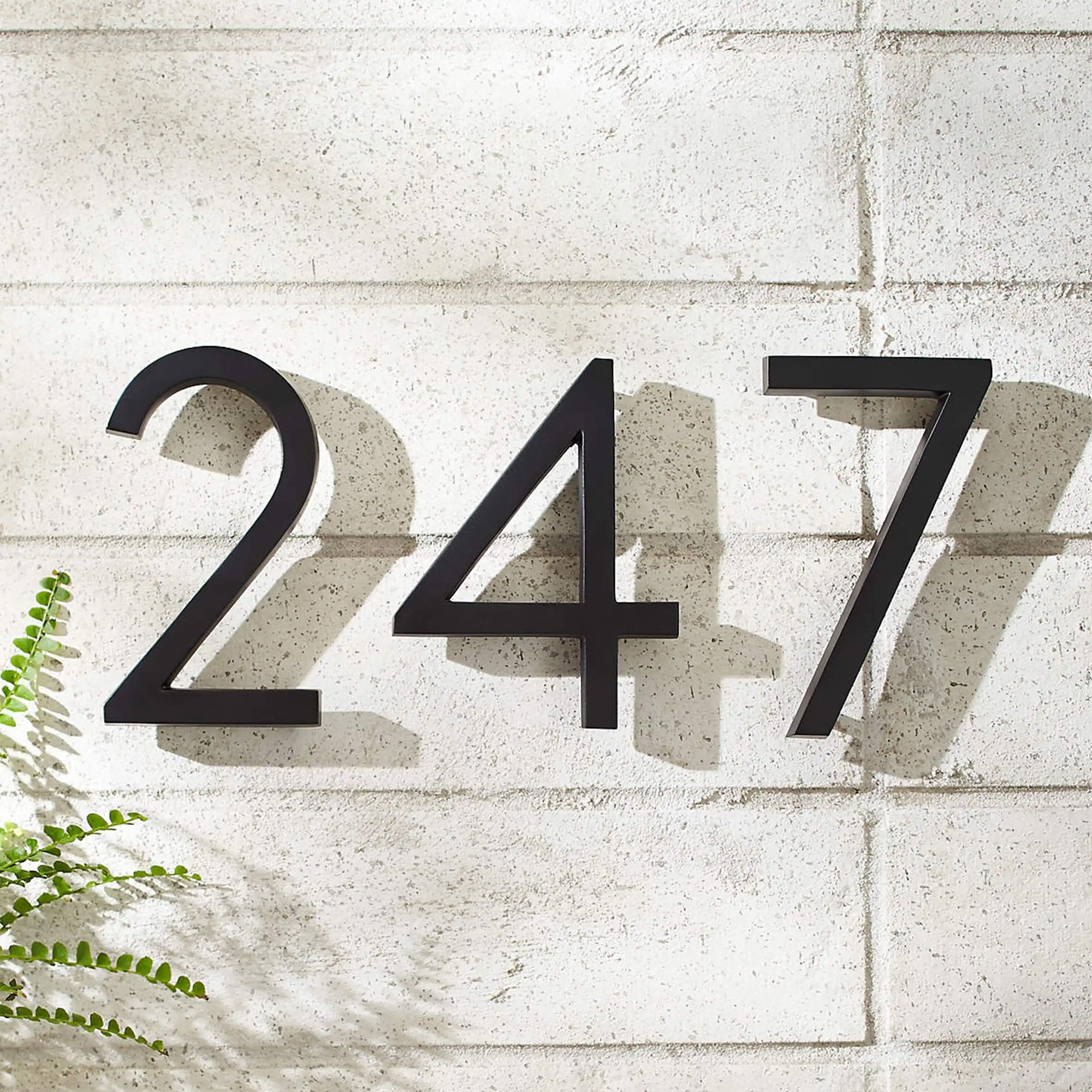 Decorative Number Address Plaques Unique Home Accents