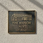 Bronze House Plaque | Custom Cast Bronze Address Plaque