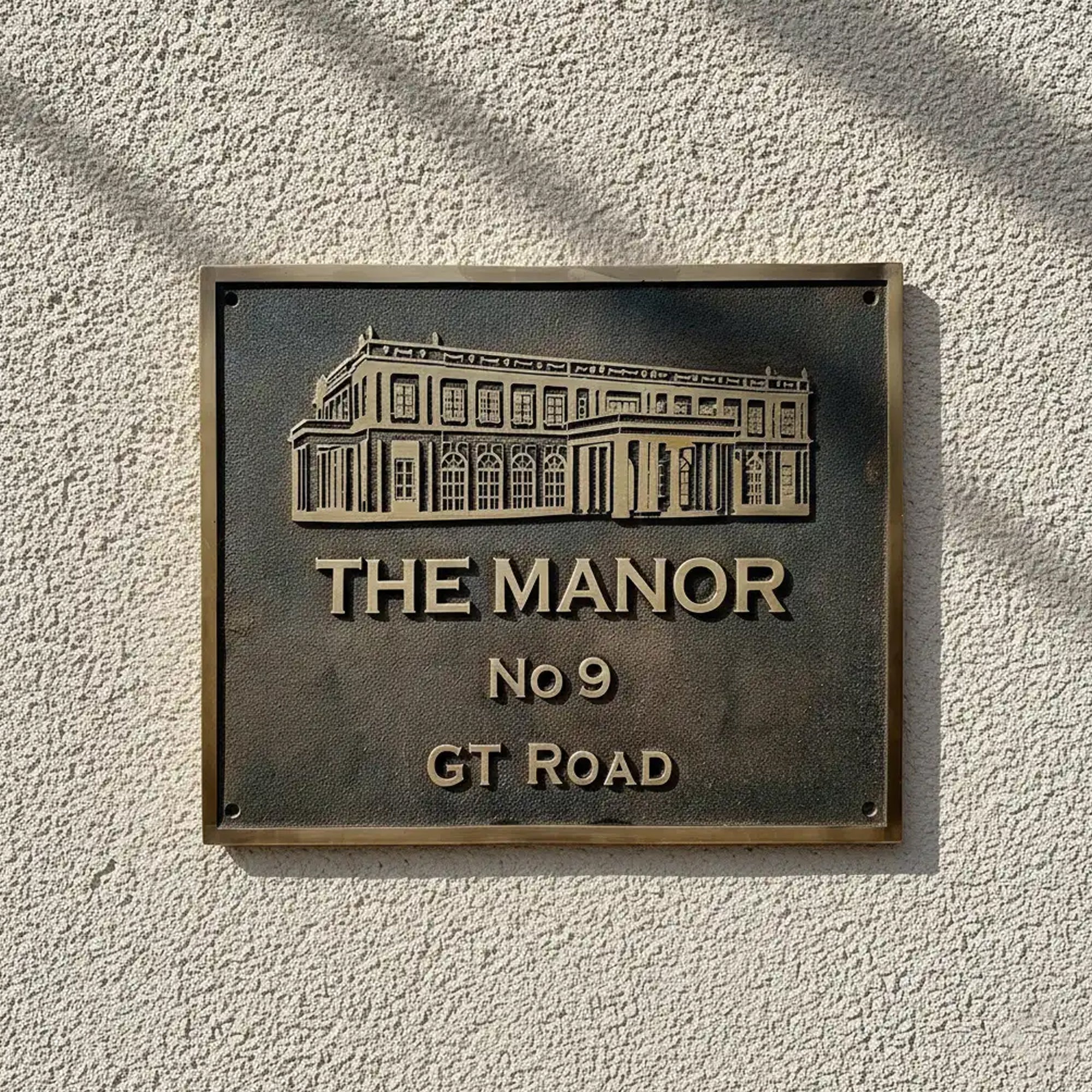 Bronze House Plaque | Custom Cast Bronze Address Plaque