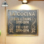 Personalized Bronze Plaque | Custom Text & Address Sign