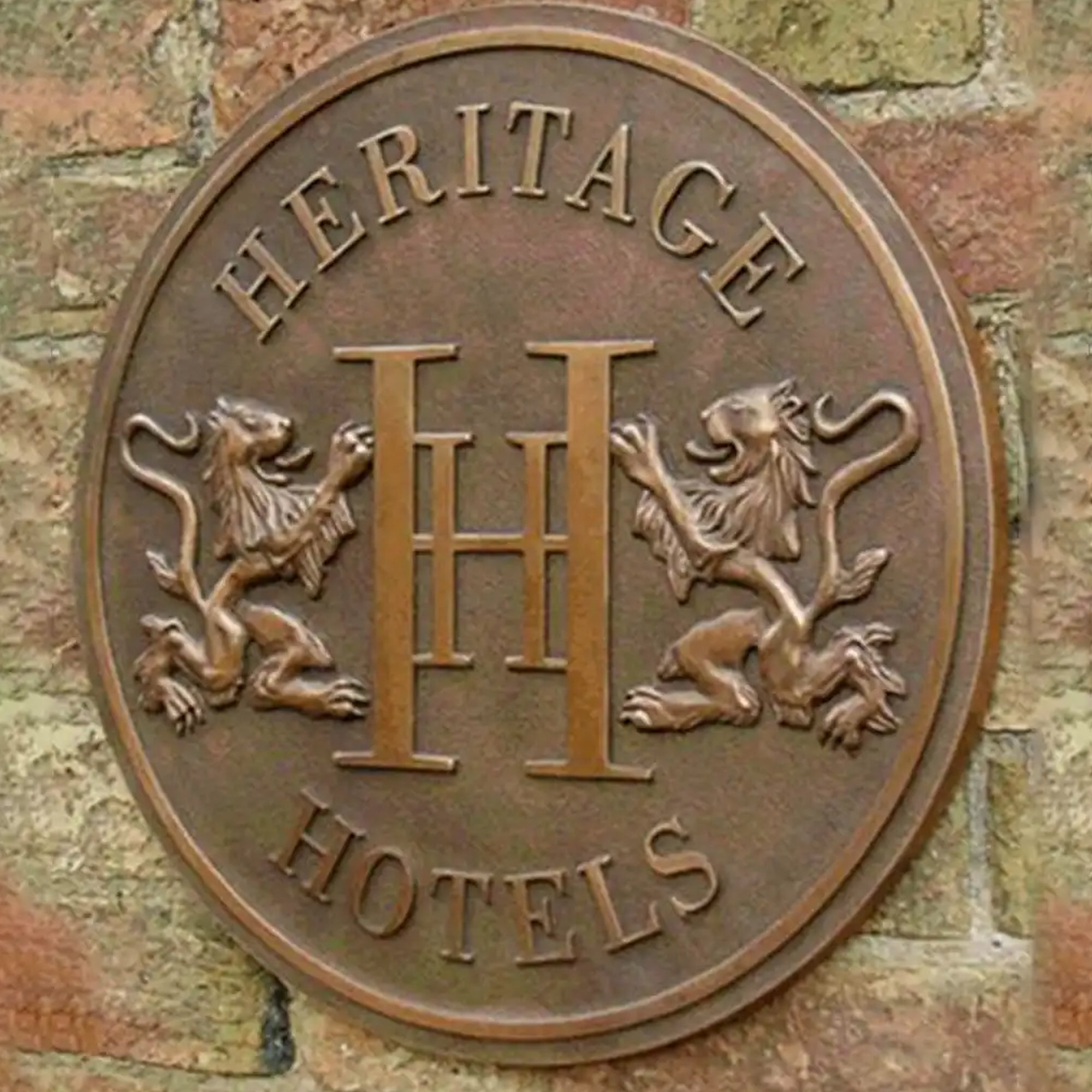 Bronze Address Plaque | Bronze House Address Sign Oval Shape