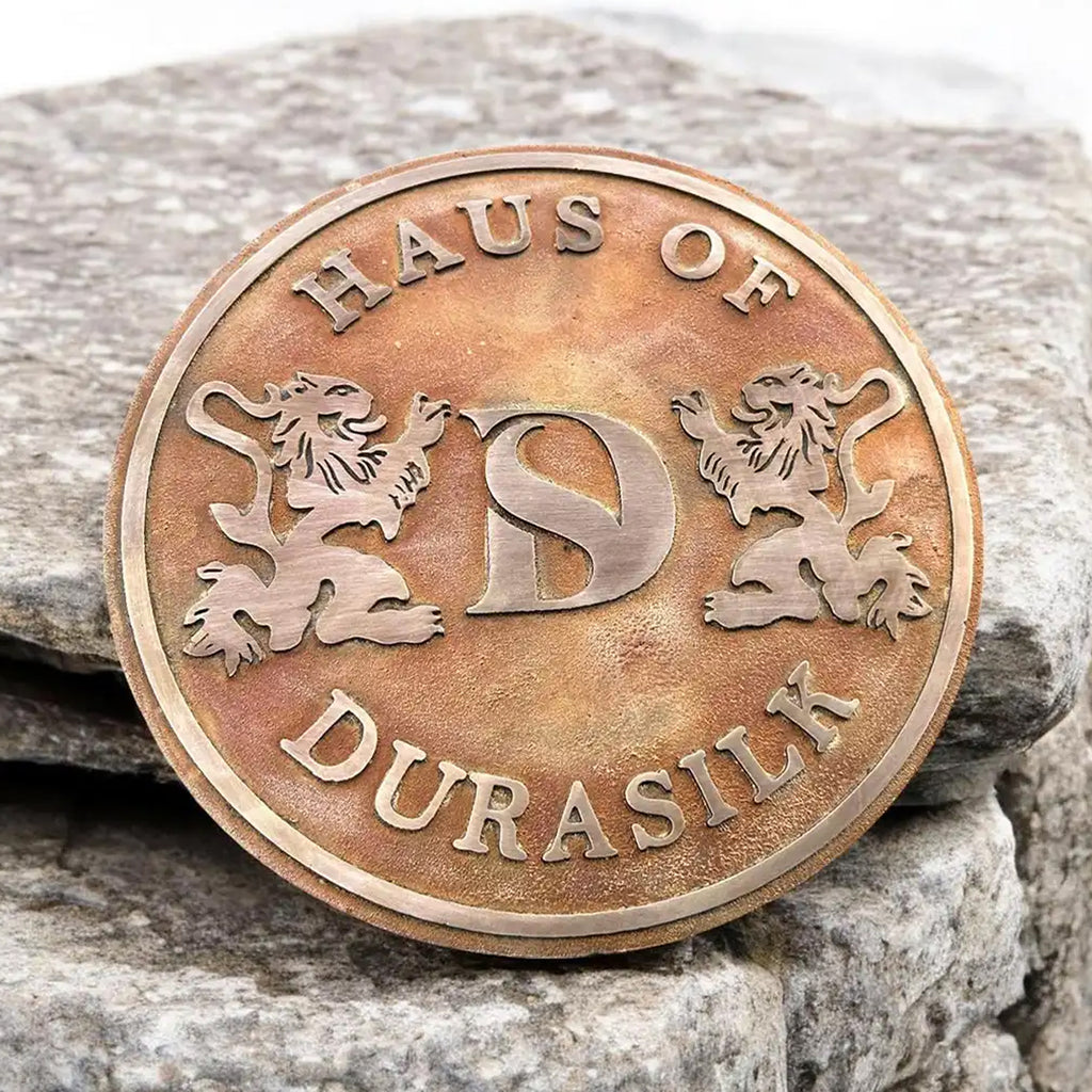 Bronze Address Plaque | Bronze Name Plate Round Shape