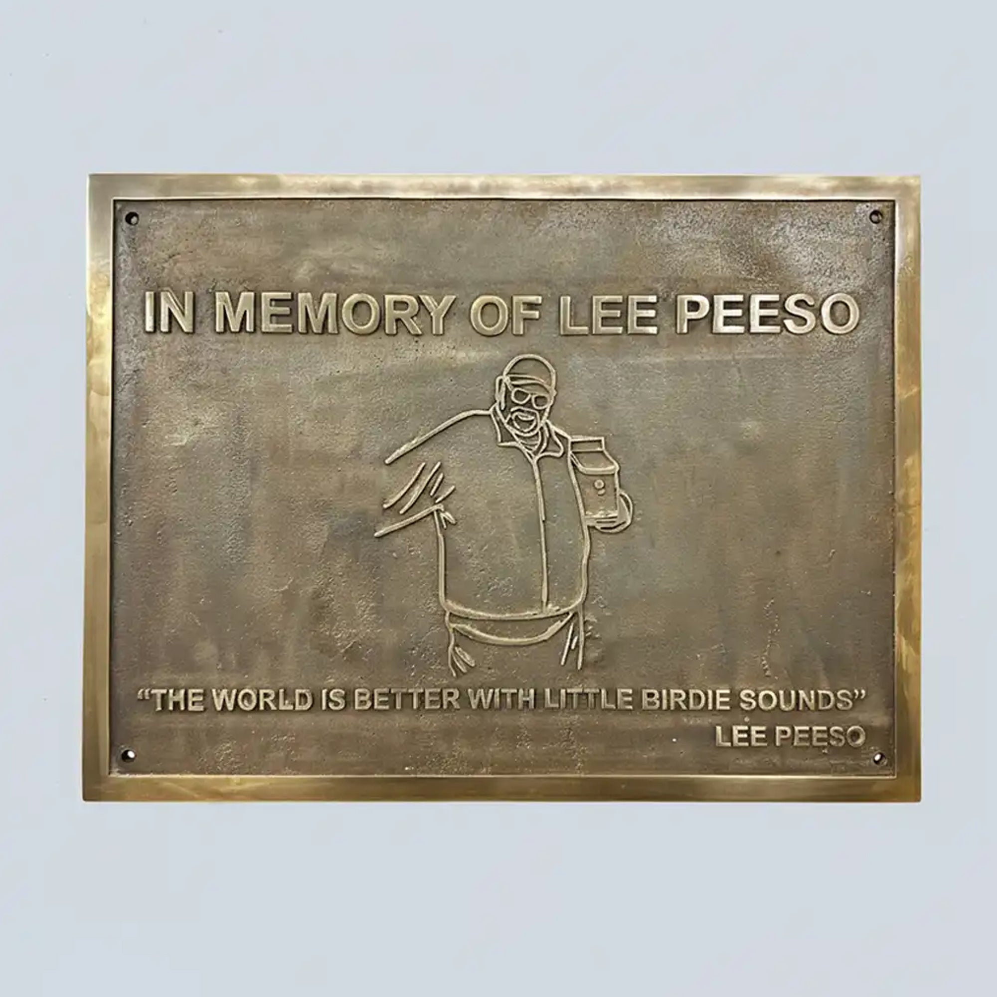 Custom Bronze Memorial Plaque – Personalized Engraved Dedication Sign