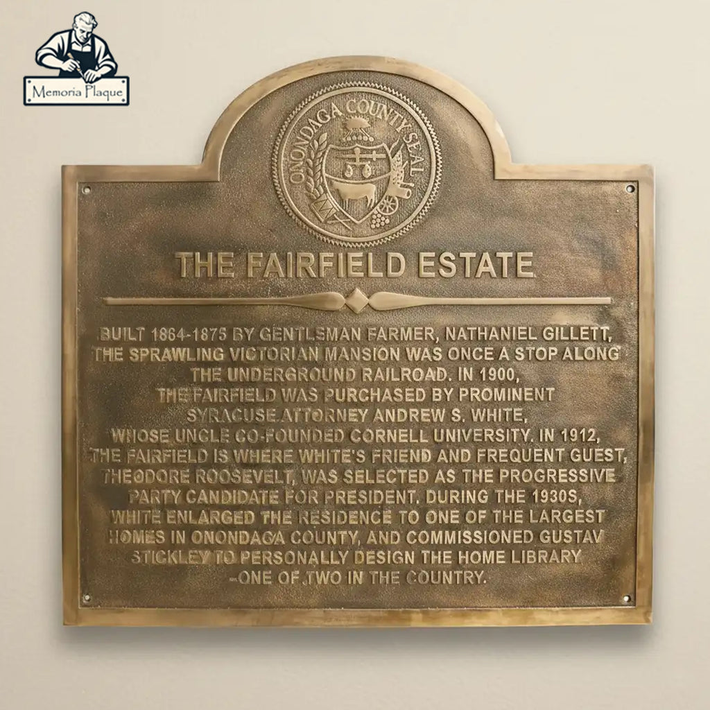 Historical Plaques – Custom Historic House Signs In Brass & Bronze