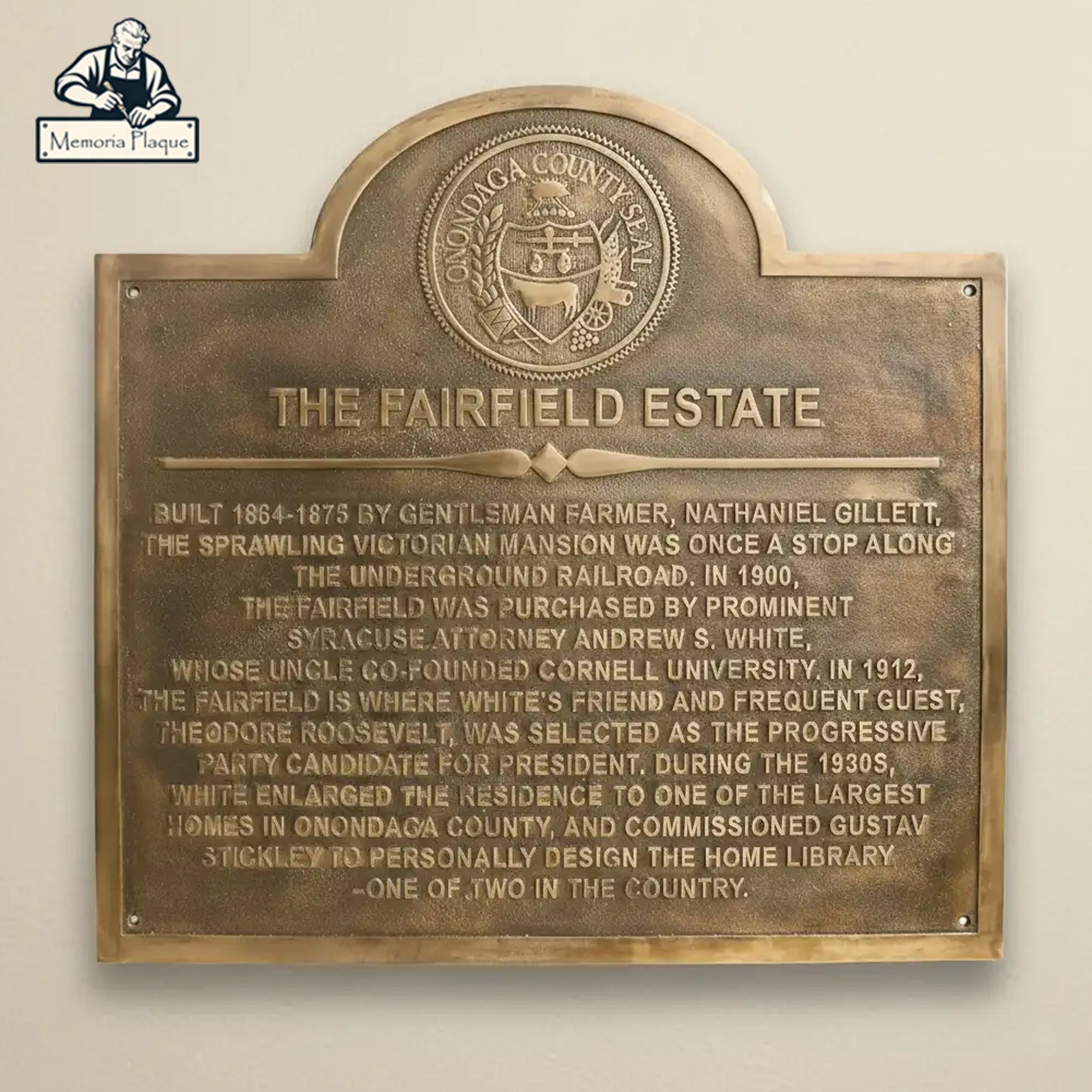 Historical Plaques – Custom Historic House Signs In Brass & Bronze